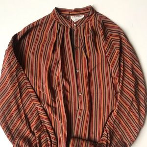 Vintage Calvin Klein silk blouse 1970s 1980s